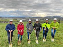 Quellwasser und Glasfaser f&uuml;r Hofberg am Donnerstag,  2. Februar 2023, Copyright siehe www.meinbezirk.at