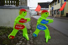 Mehr Sicherheit auf der Stra&szlig;e f&uuml;r Kinder in Frankenburg am Donnerstag,  9. Februar 2023, Copyright siehe www.meinbezirk.at