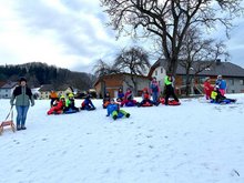 Bobfahren Vol2 der Minijugend am Montag, 13. Februar 2023