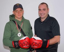 Silber f&uuml;r Marco Pos bei Box-Staatsmeisterschaft am Dienstag,  7. November 2023, Copyright siehe www.meinbezirk.at