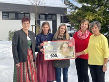 Katholische Frauenbewegung spendet f&uuml;r Moritz am Dienstag, 12. Dezember 2023, Copyright siehe www.meinbezirk.at